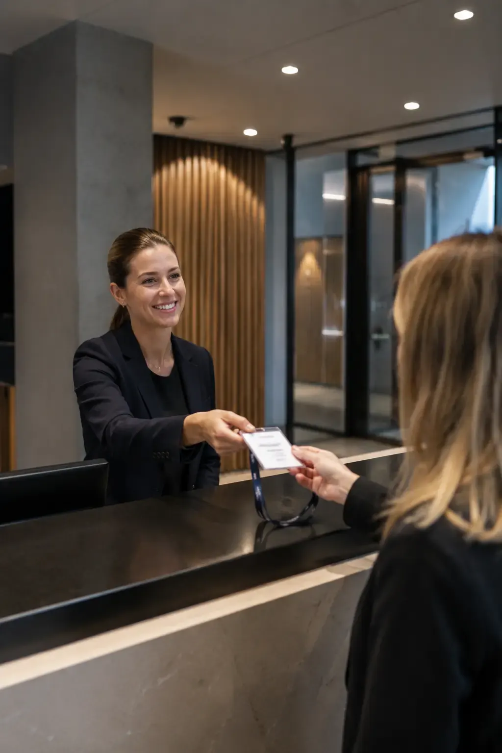 Reception & Gate Service | Kompass Security Hollingstedt